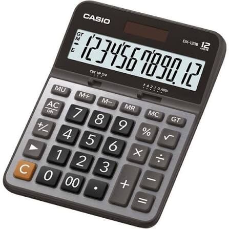 CASİO DX-120B HESAP MAKİNESİ
