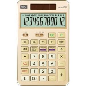 KRAF HM-170 GOLD HESAP MAKİNESİ