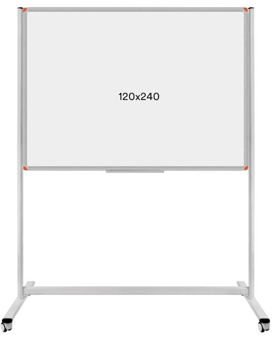 Panda Pan 244 Teker Ayaklı Yazı Tahtası 120x240 cm