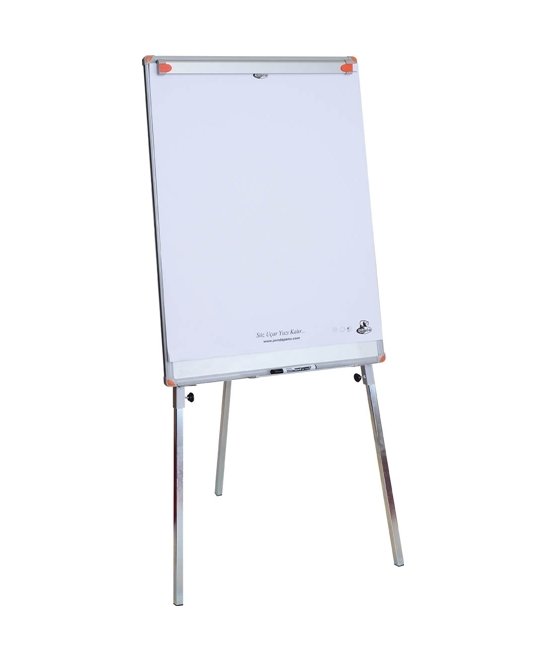 Panda Pan 234 Teleskopik Ayaklı Yazı Tahtası 65x100 cm Flipchartlı